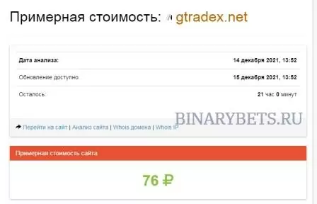 Gtradex – ЛОХОТРОН. Реальные отзывы. Проверка