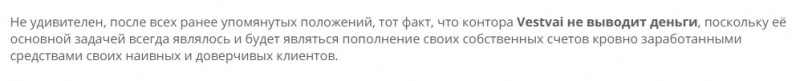 Vestvai: отзывы о компании