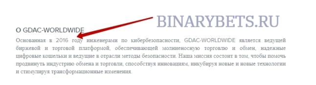 GDAC-Worldwide – ЛОХОТРОН. Реальные отзывы. Проверка