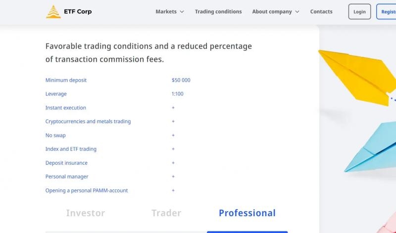 ETF Corp — Почему не стоит работать с ETF Corp!