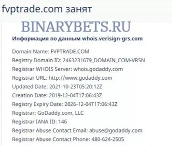 FVP Trade &ndash; ЛОХОТРОН. Реальные отзывы. Проверка