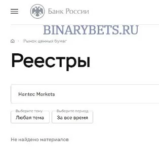 Hantec Markets&ndash; ЛОХОТРОН. Реальные отзывы. Проверка