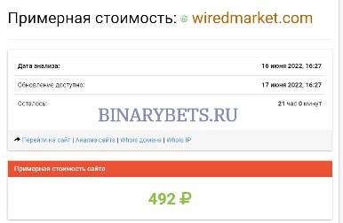 WiredMarket– ЛОХОТРОН. Реальные отзывы. Проверка