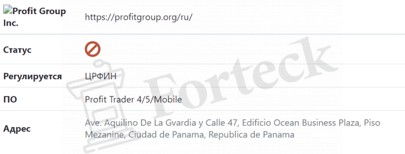 Форекс Брокер Profit Group Inc. &ndash; Рейтинг, информация, отзывы клиентов