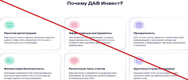Davinvest отзывы DAV Invest &mdash; осторожно обман!