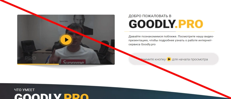 Goodly pro отзывы о МОШЕННИКЕ