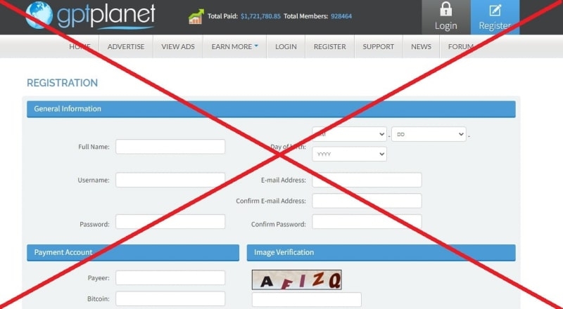 Отзывы и обзор GPTPlanet.com &mdash; сомнительный проект &mdash; Seoseed.ru