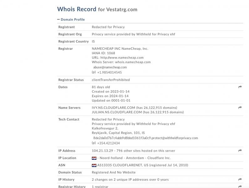 Vesta Trading Group