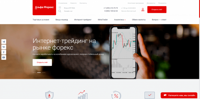 Альфа-Форекс крупнейший форекс-дилер в России