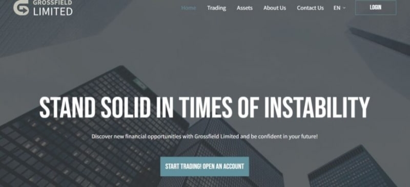 Grossfield Limited &mdash; честные отзывы о брокере grossfieldltd.com